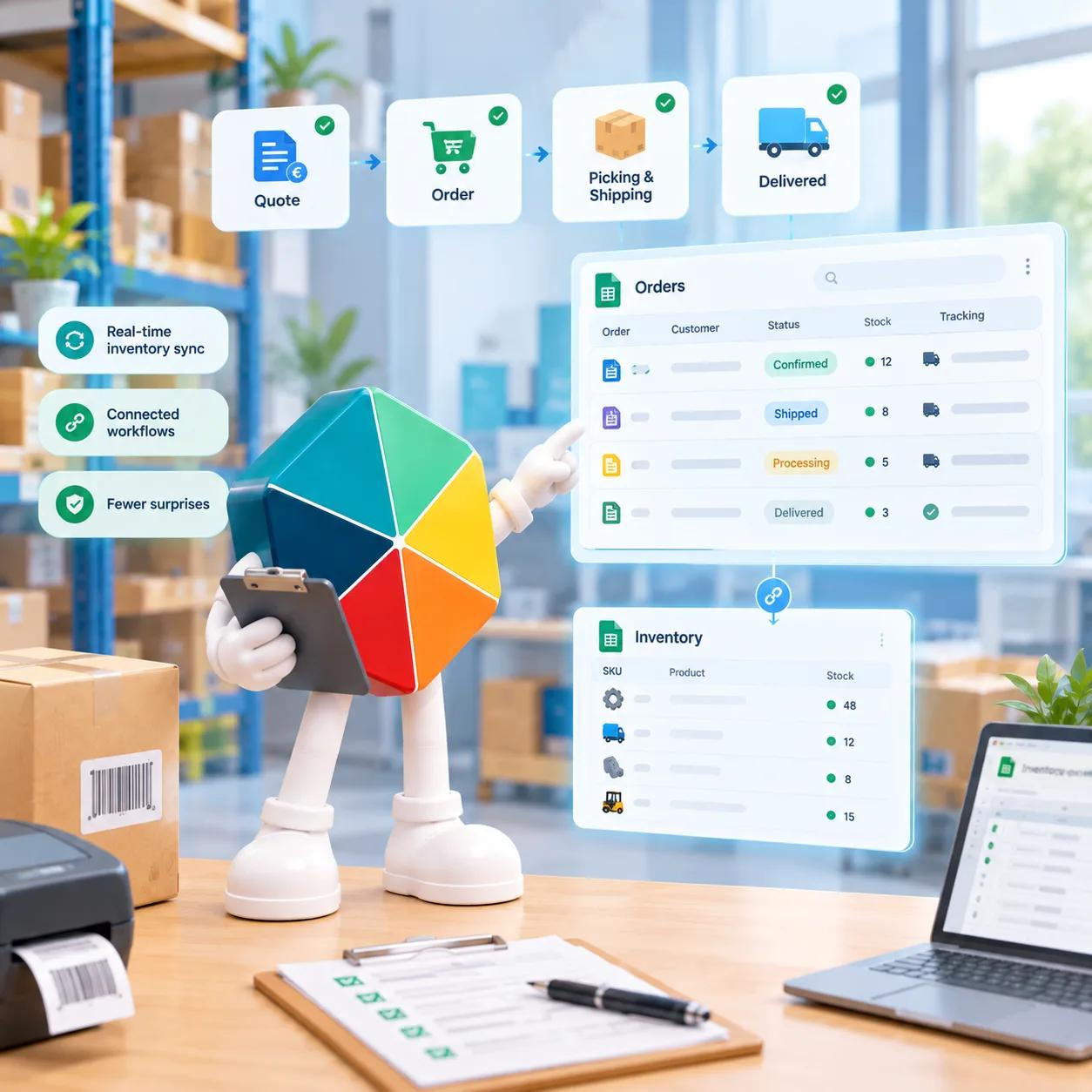 How to Track Orders in Google Sheets