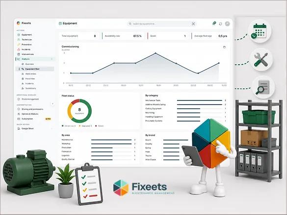 Comment suivre la maintenance des equipements dans Google Sheets